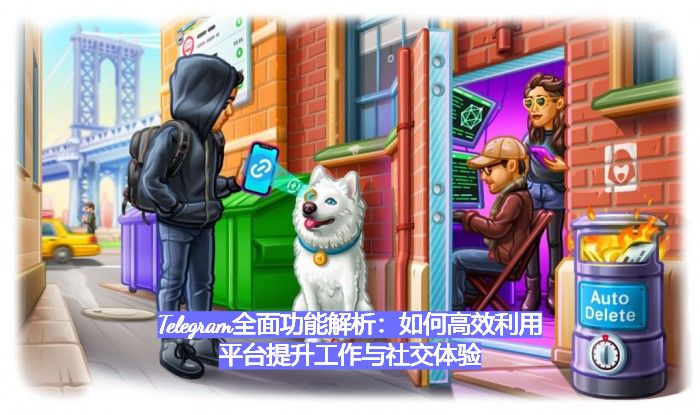 Telegram全面功用解析：怎么高效运用渠道提高工作与社交体会